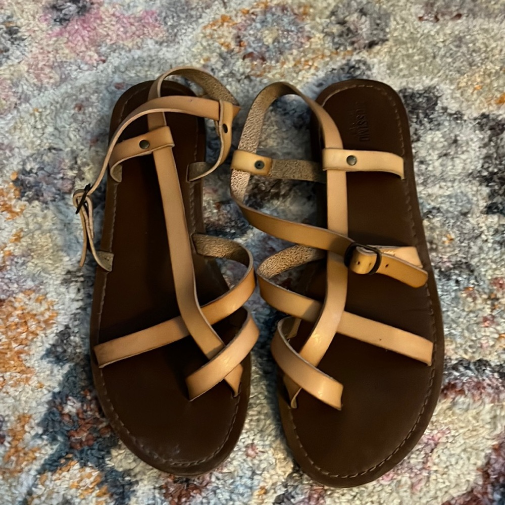 Tan Sandals
